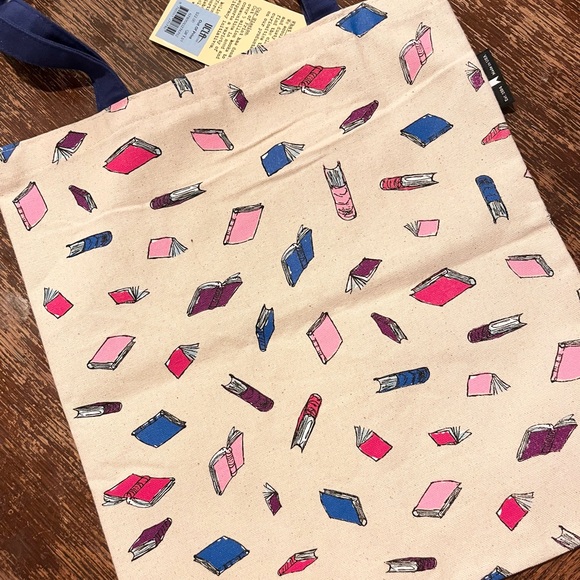 Out of Print Matilda Tote - Blue and Pink - Picture 4 of 4